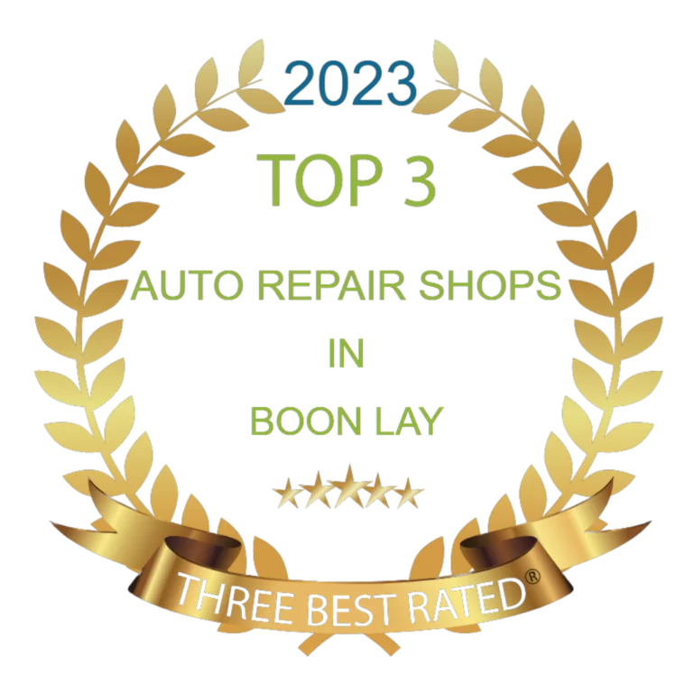 top three auto repair shop award