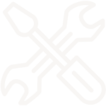 white tool repair icon